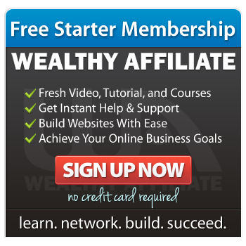 wealthy affiliate program free starter membership sign up