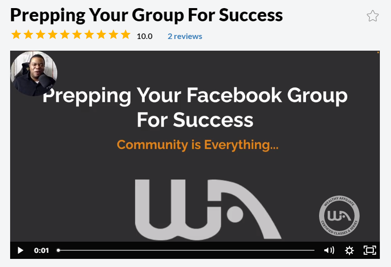 Make money with facebook - Video training on how to start your own facebook group